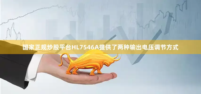 国家正规炒股平台HL7546A提供了两种输出电压调节方式